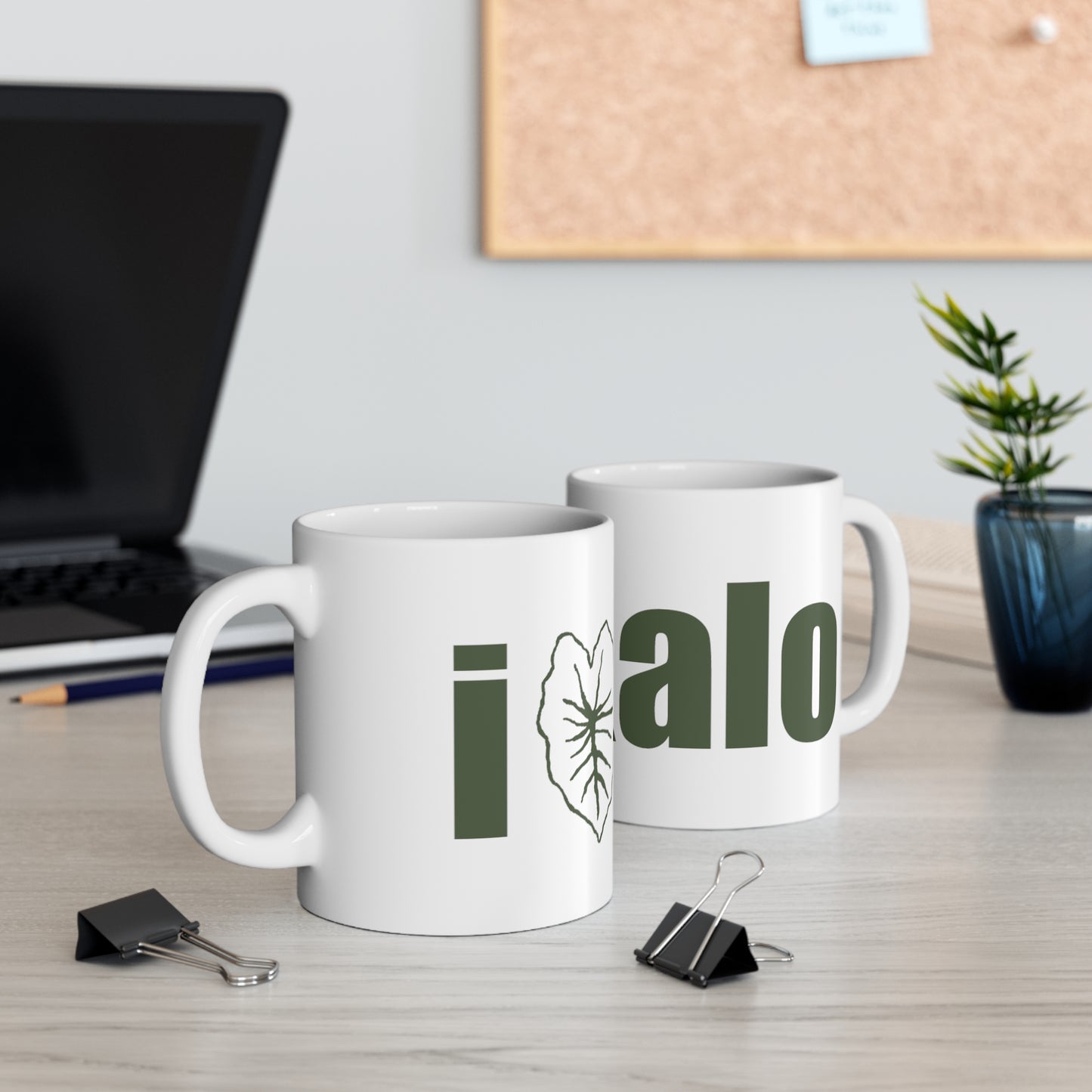 "i love kalo" Ceramic Mug 11oz